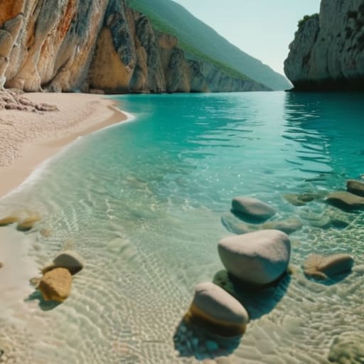 The Coastal Magic of Gjipe Canyon beach.
