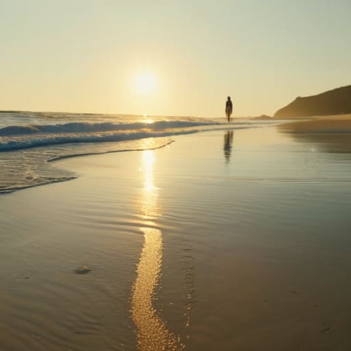 Golden Hour Coastal Walks at sunset.