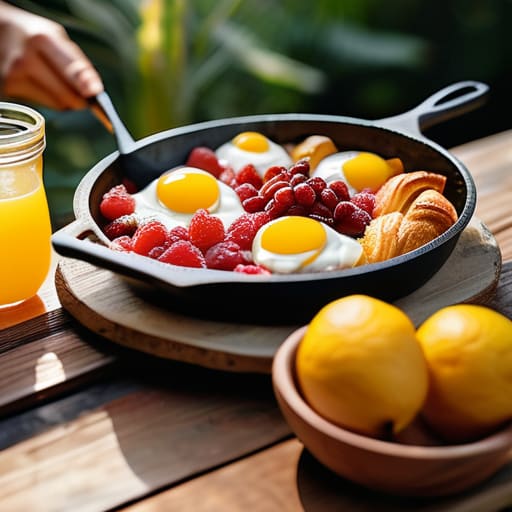 Brunch hosting with The Secret Ingredient.