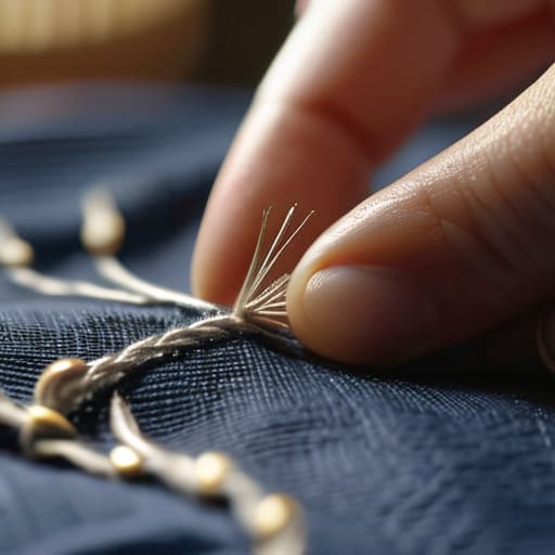 Learning Basic Hand Sewing Stitches